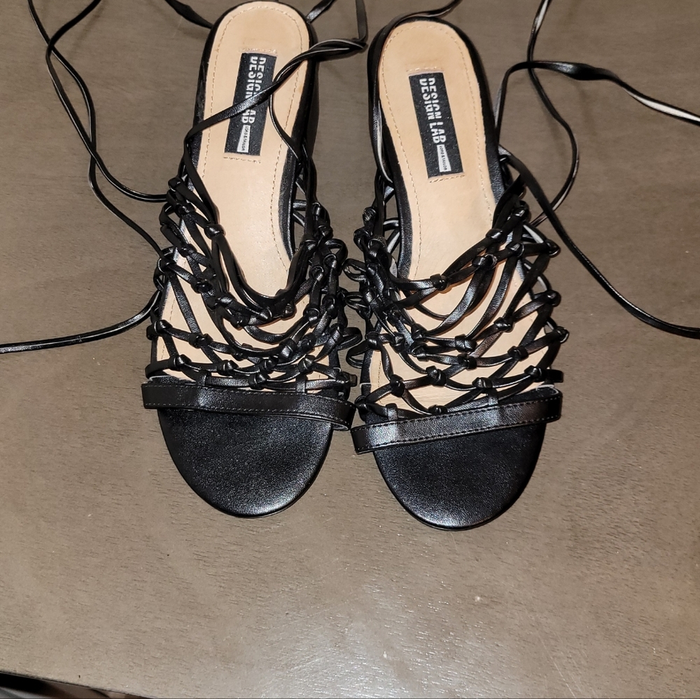 Design Lab Mya Wrap Open Toe Shoe - image 2